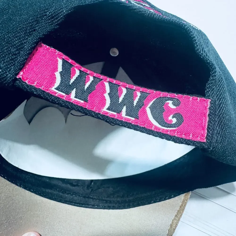 Wicked Woman Choppers Black Hat Cap WWC motorcycle baseball cap One Size New